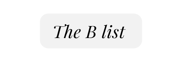 The B list